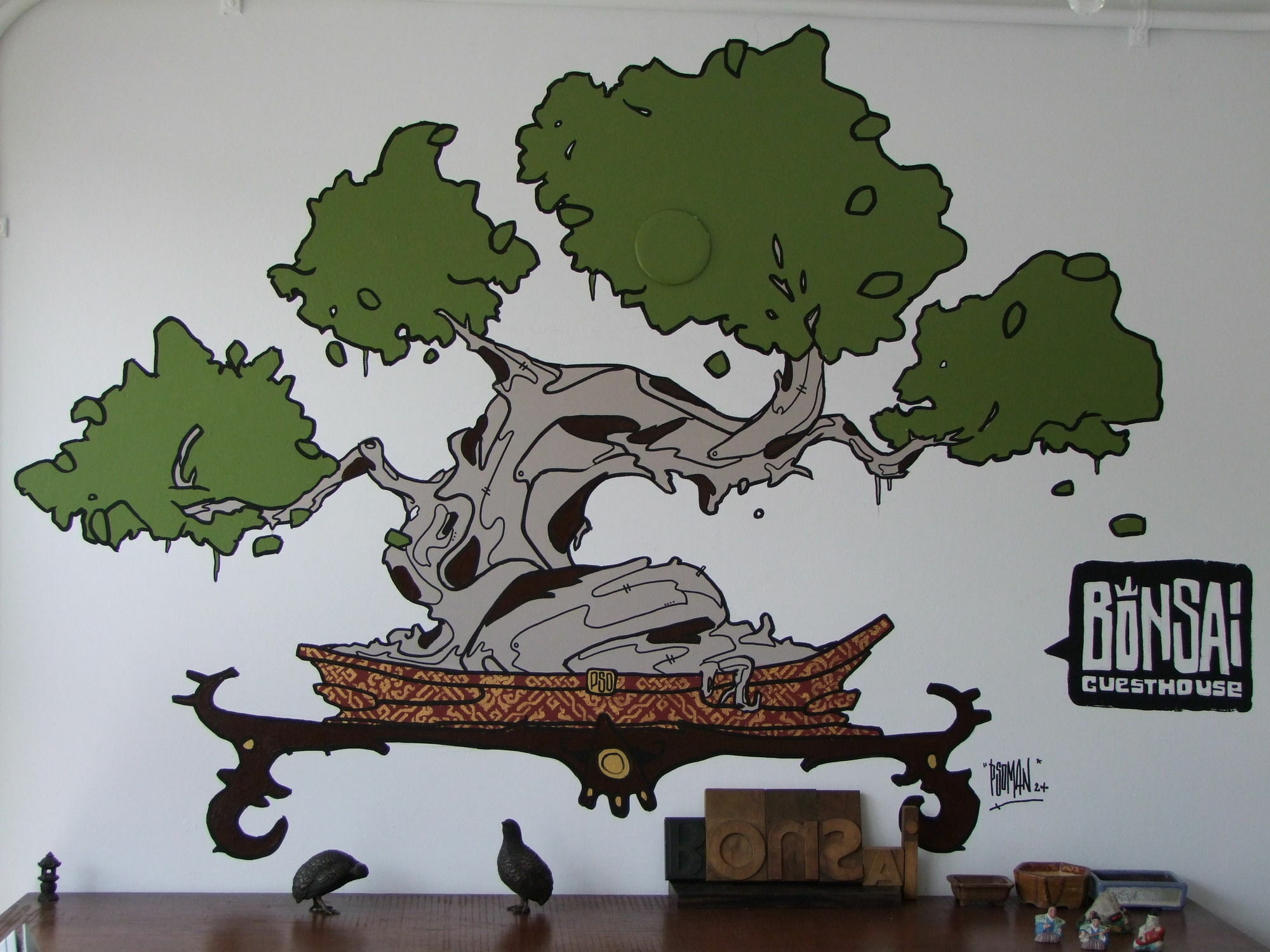 Bonsai Guest House Ósaka Exteriér fotografie